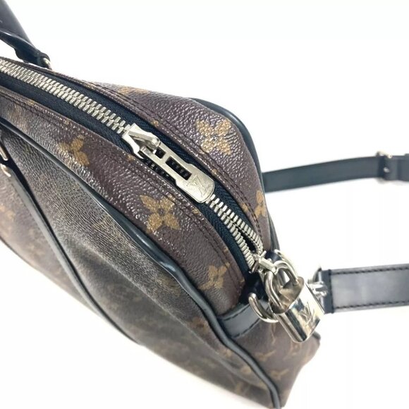LOUIS VUITTON M52005 MonogramMacassar Porto Document Voyage PDV PM 2WAY HandBag - Picture 14 of 16
